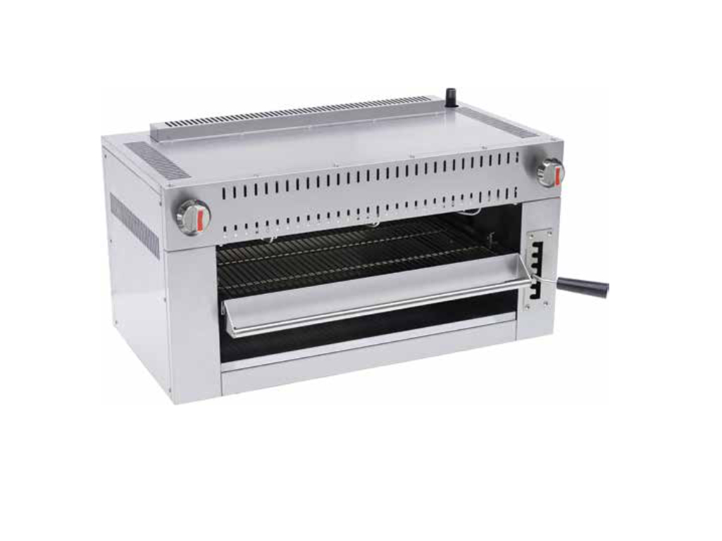 HEAVY-DUTY GAS SALAMANDER BROILER