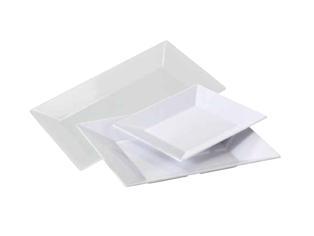 ROME MELAMINE PLATES (Rectangular)